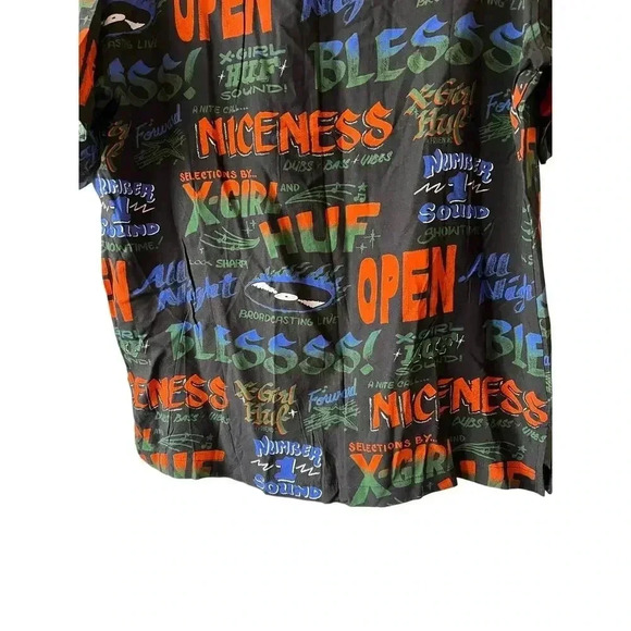 X-Girl x Huff Women’s Sound Resort Top Size M - Picture 8 of 9